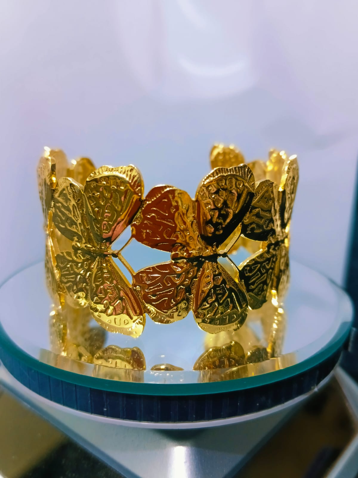 Gold Butterfly Cuff Bracelet for Women | Adjustable Statement Jewelry | Anayas Fashion