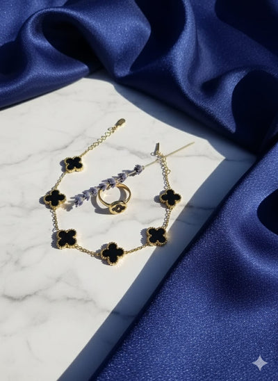 Gold Hand Cuff Bracelet for Women | Adjustable Statement Jewelry | Anayas Fashion