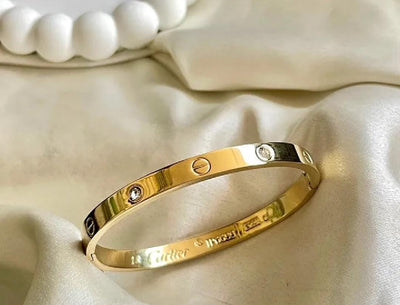 Gold Hand Cuff Bracelet for Women | Adjustable Statement Jewelry | Anayas Fashion