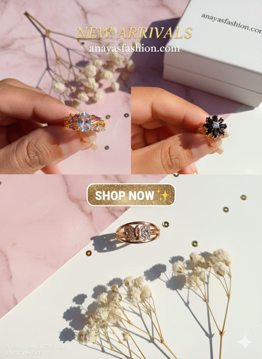 Gold Ring for Women – Elegant Floral Adjustable Ring | Minimalist Jewelry Gift